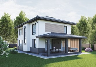 Проєкт будинку Т-110 - Фото4 от best-dom.com.ua
