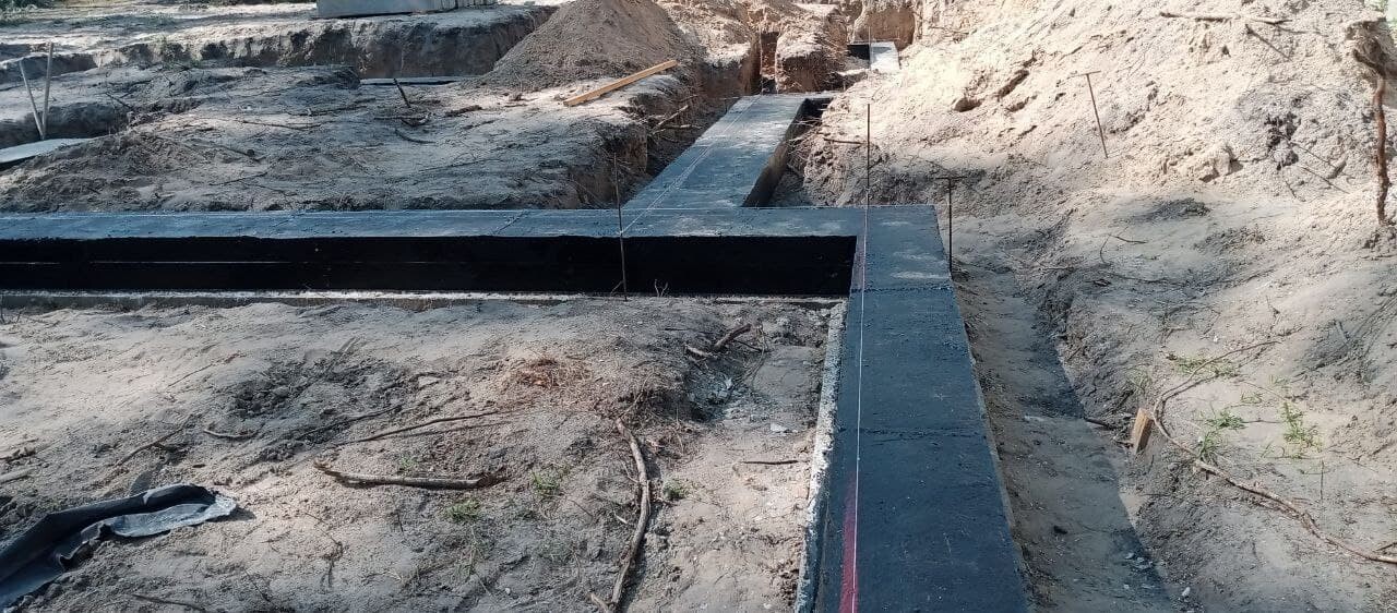 Будівництво будинків с. Бобриця, етапи будівництва - Фото1 від best-dom.com.ua