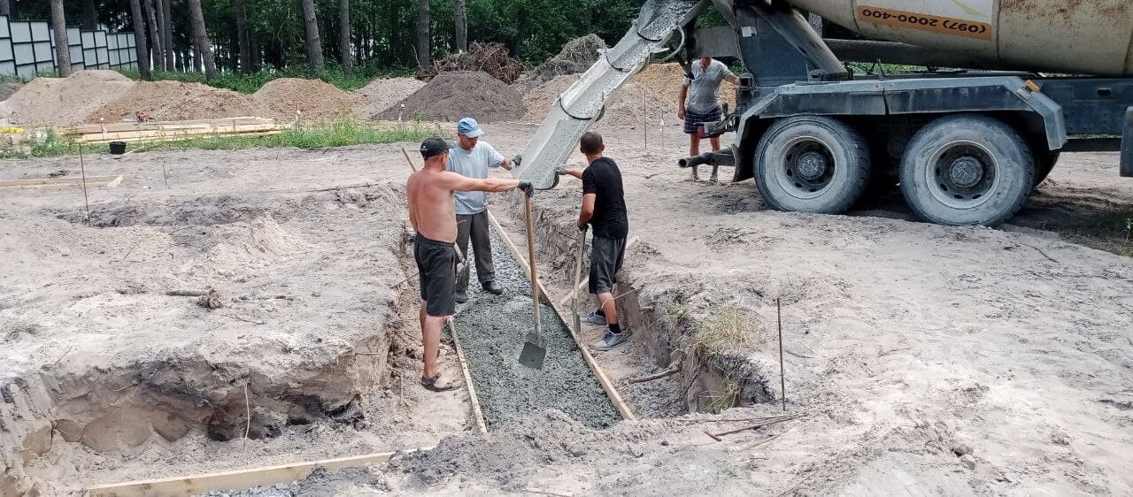 Будівництво будинків с. Бобриця, етапи будівництва - Фото1 від best-dom.com.ua