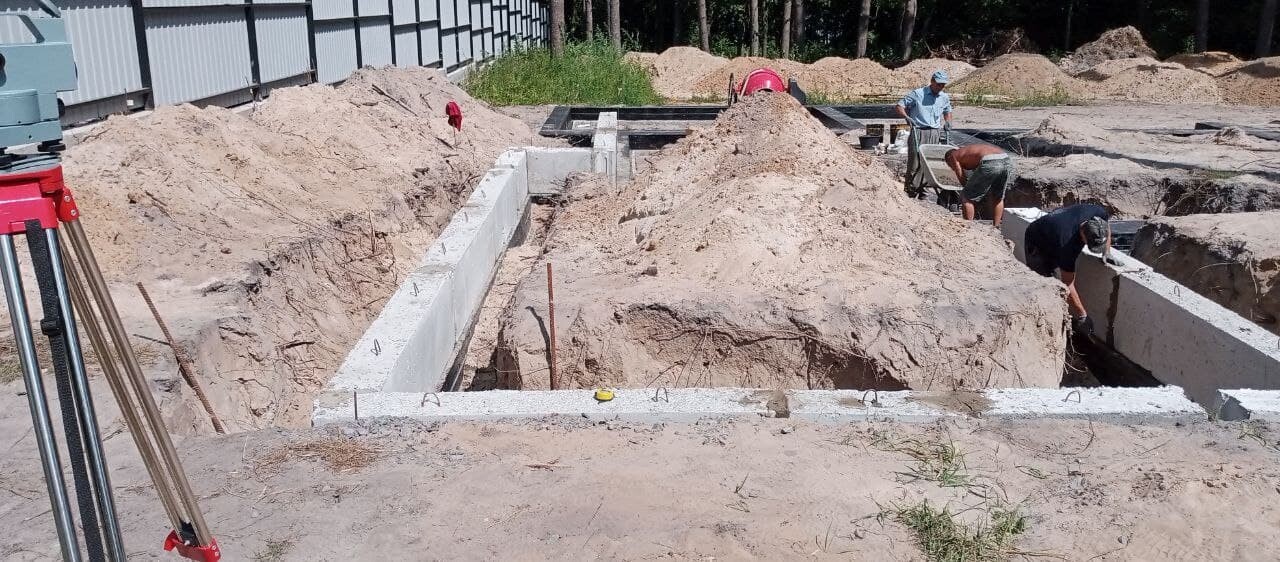 Будівництво будинків с. Бобриця, етапи будівництва - Фото1 від best-dom.com.ua